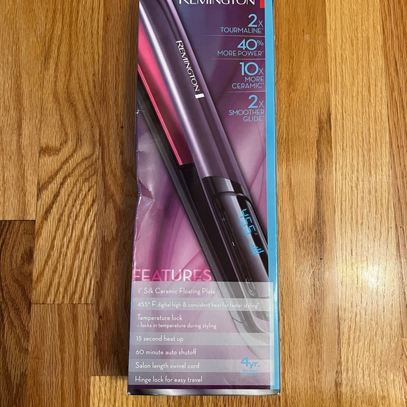 Remington T Studio Advanced 1” Silk Ceramic Iron - Picture 2 of 6